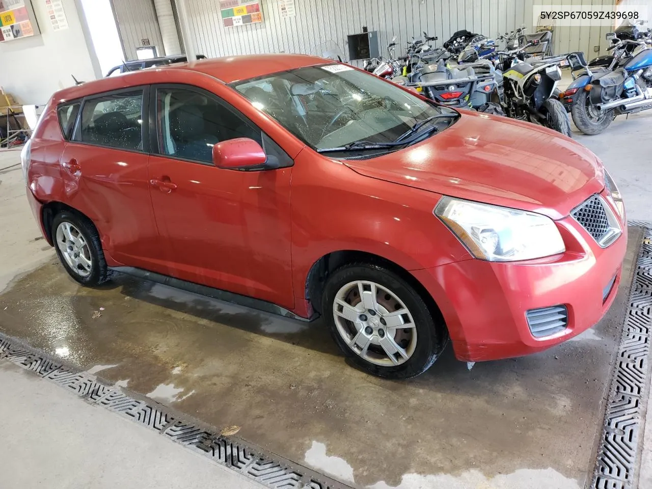 2009 Pontiac Vibe VIN: 5Y2SP67059Z439698 Lot: 75320774