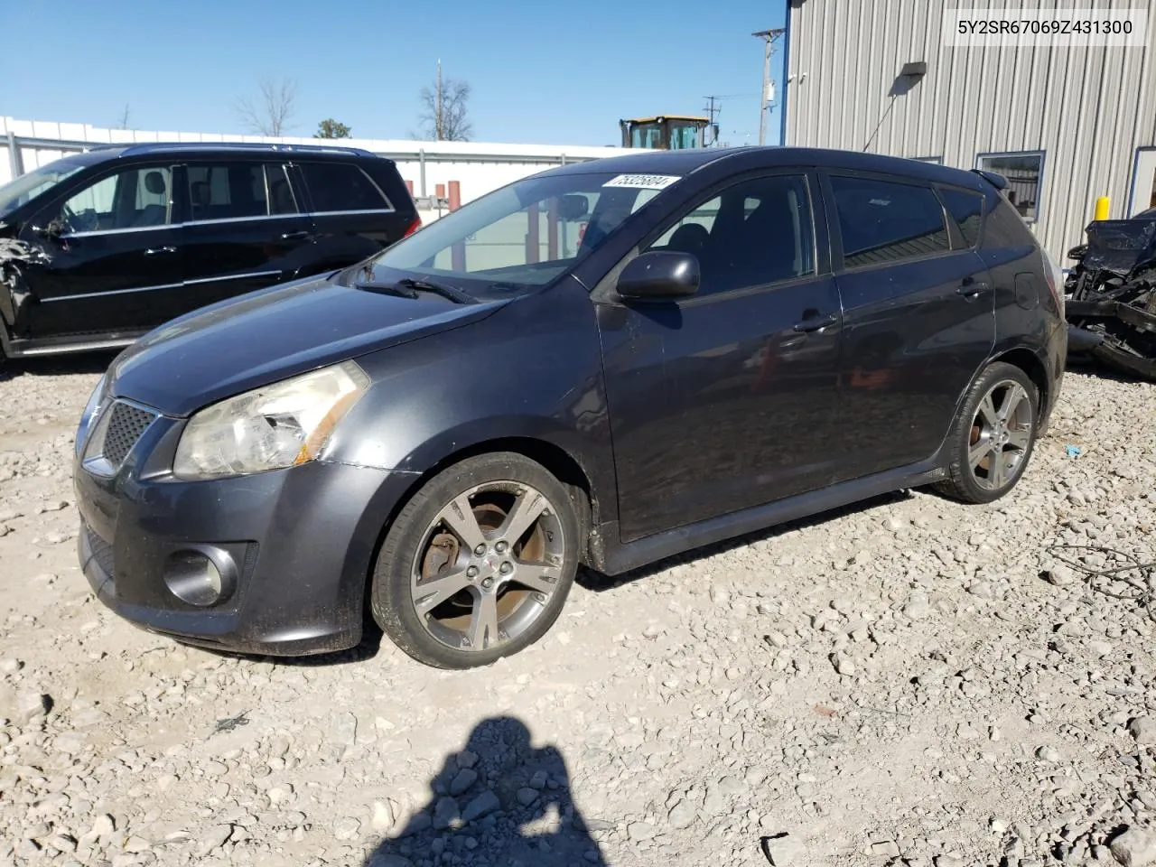 2009 Pontiac Vibe Gt VIN: 5Y2SR67069Z431300 Lot: 75325804