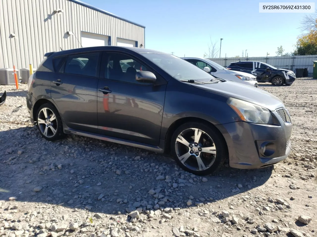 2009 Pontiac Vibe Gt VIN: 5Y2SR67069Z431300 Lot: 75325804