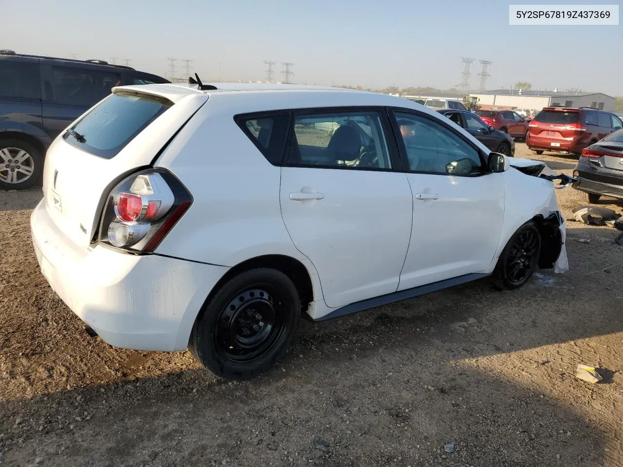 2009 Pontiac Vibe VIN: 5Y2SP67819Z437369 Lot: 75411324