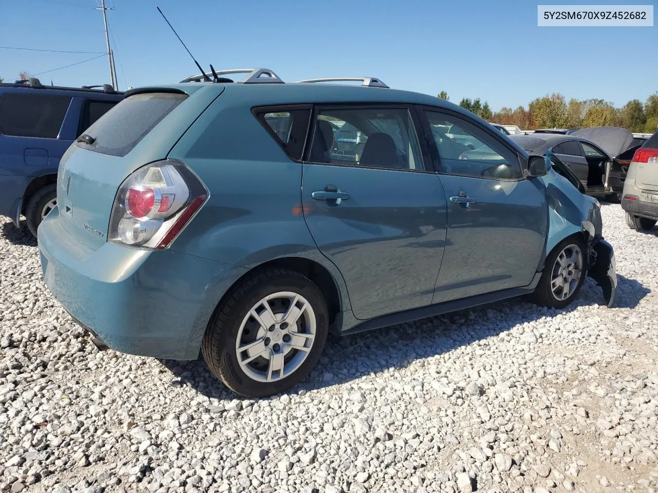 2009 Pontiac Vibe VIN: 5Y2SM670X9Z452682 Lot: 75496214