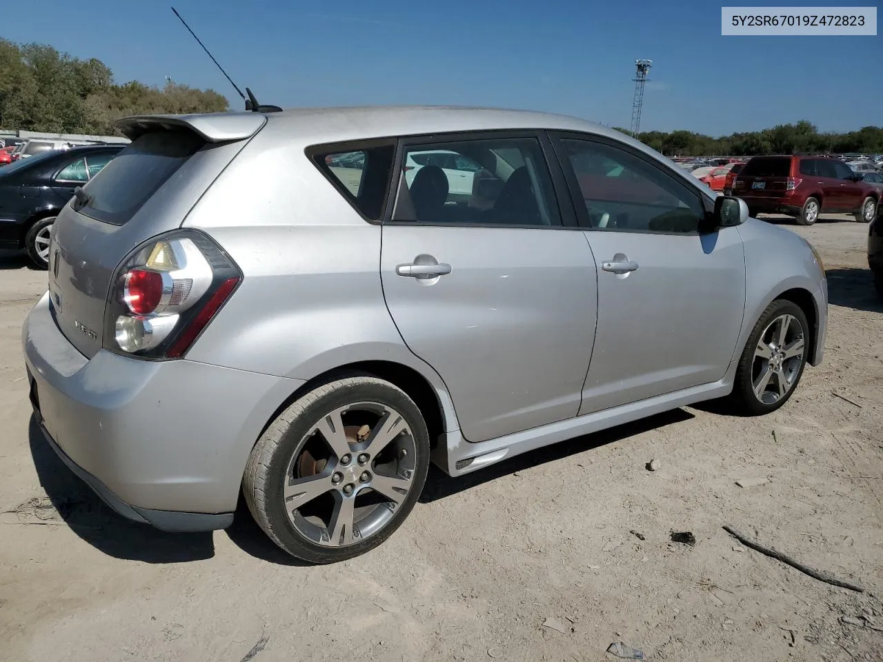 2009 Pontiac Vibe Gt VIN: 5Y2SR67019Z472823 Lot: 75729914