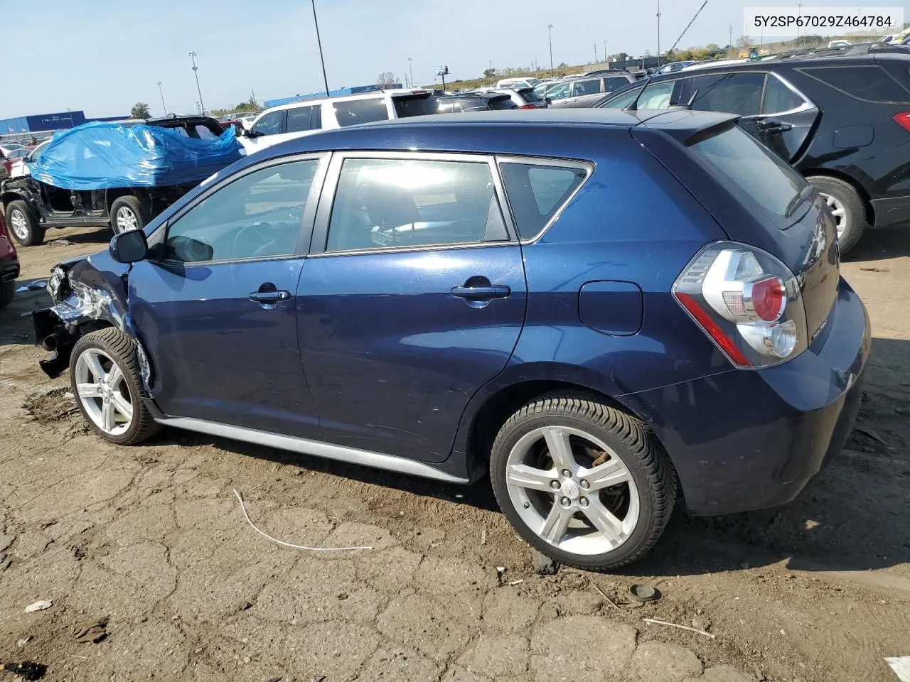 2009 Pontiac Vibe VIN: 5Y2SP67029Z464784 Lot: 75817904