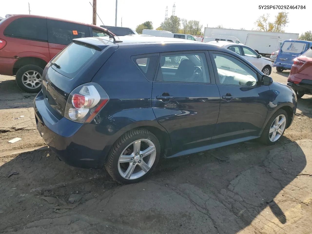 2009 Pontiac Vibe VIN: 5Y2SP67029Z464784 Lot: 75817904