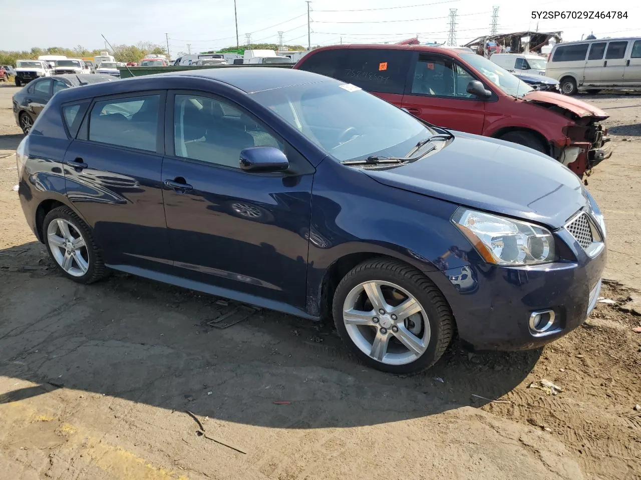 2009 Pontiac Vibe VIN: 5Y2SP67029Z464784 Lot: 75817904