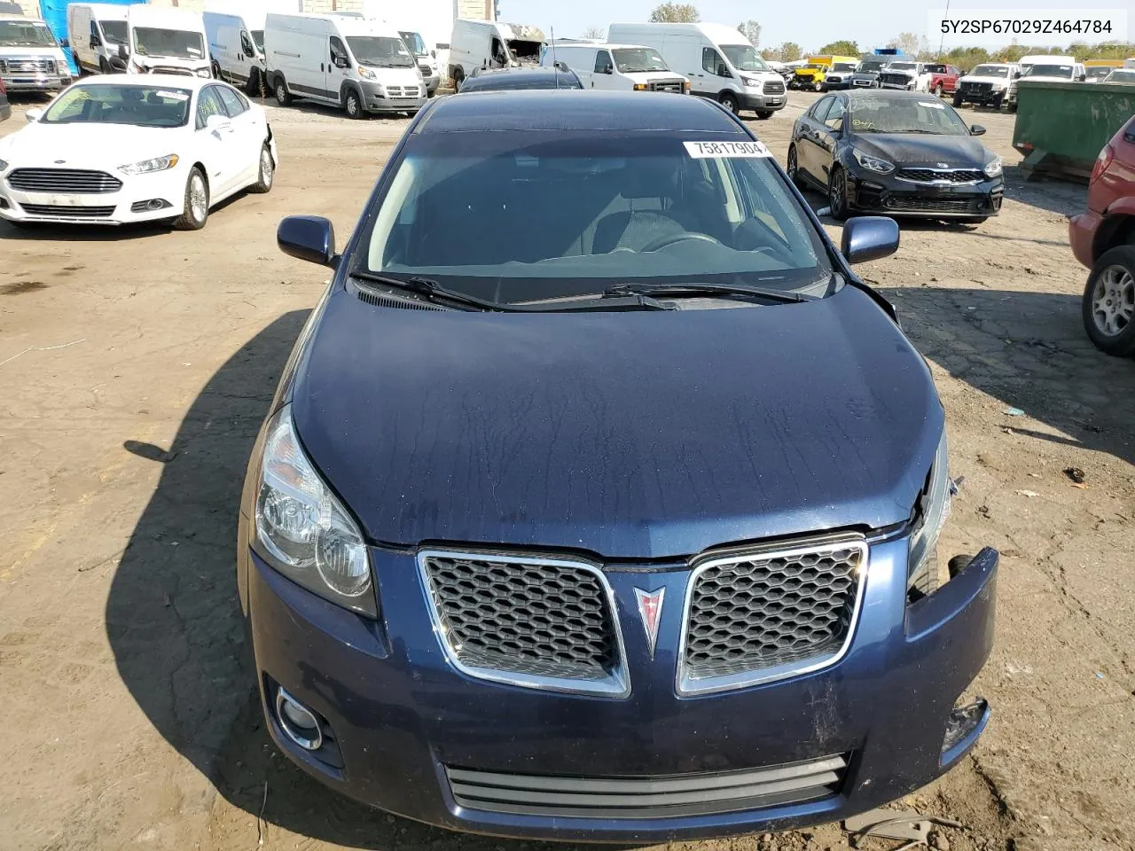 2009 Pontiac Vibe VIN: 5Y2SP67029Z464784 Lot: 75817904