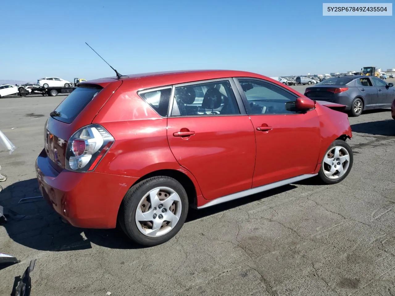 2009 Pontiac Vibe VIN: 5Y2SP67849Z435504 Lot: 75868474