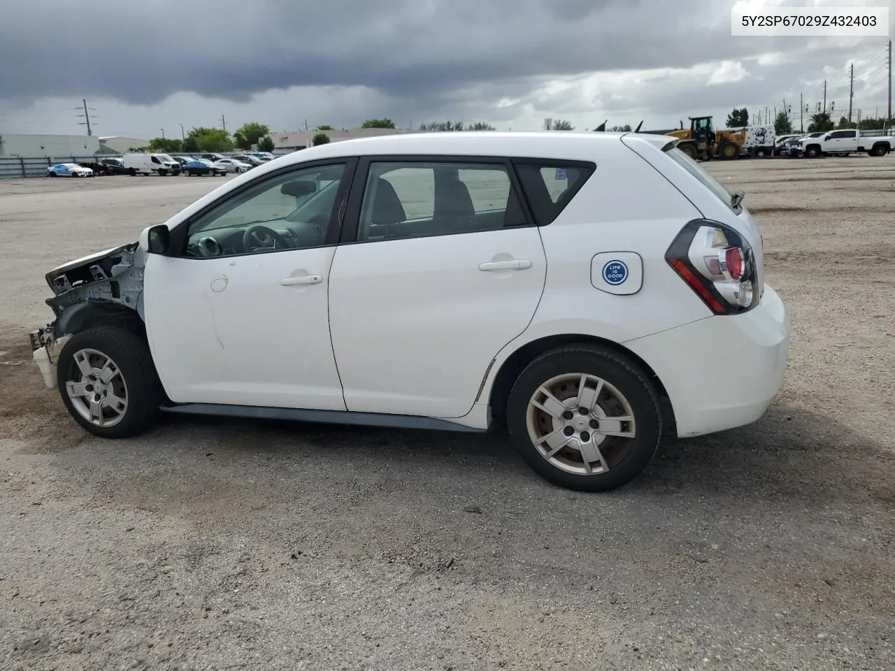 2009 Pontiac Vibe VIN: 5Y2SP67029Z432403 Lot: 75915654