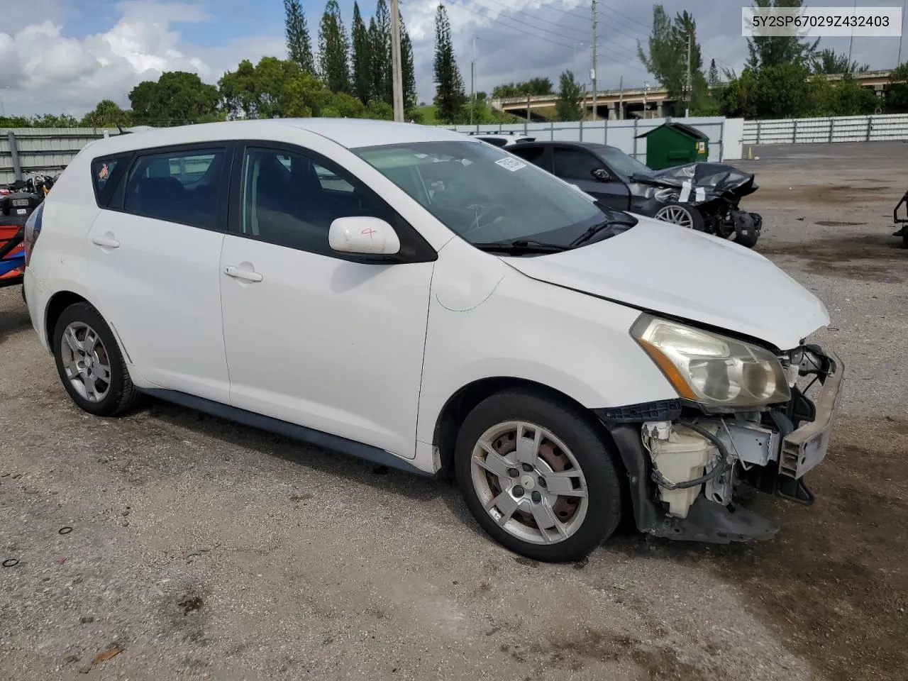 2009 Pontiac Vibe VIN: 5Y2SP67029Z432403 Lot: 75915654