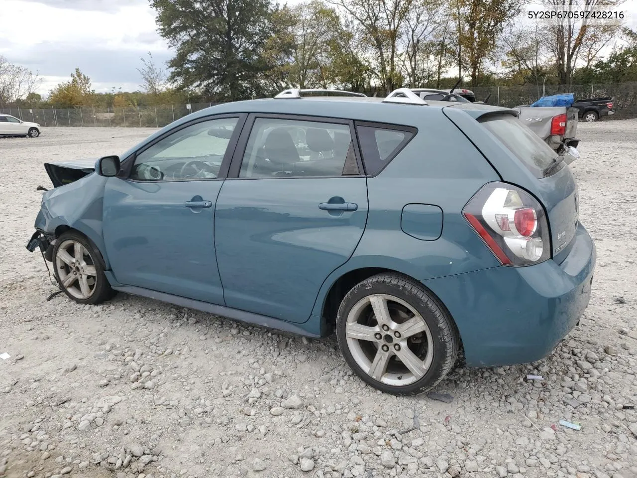 2009 Pontiac Vibe VIN: 5Y2SP67059Z428216 Lot: 75921324