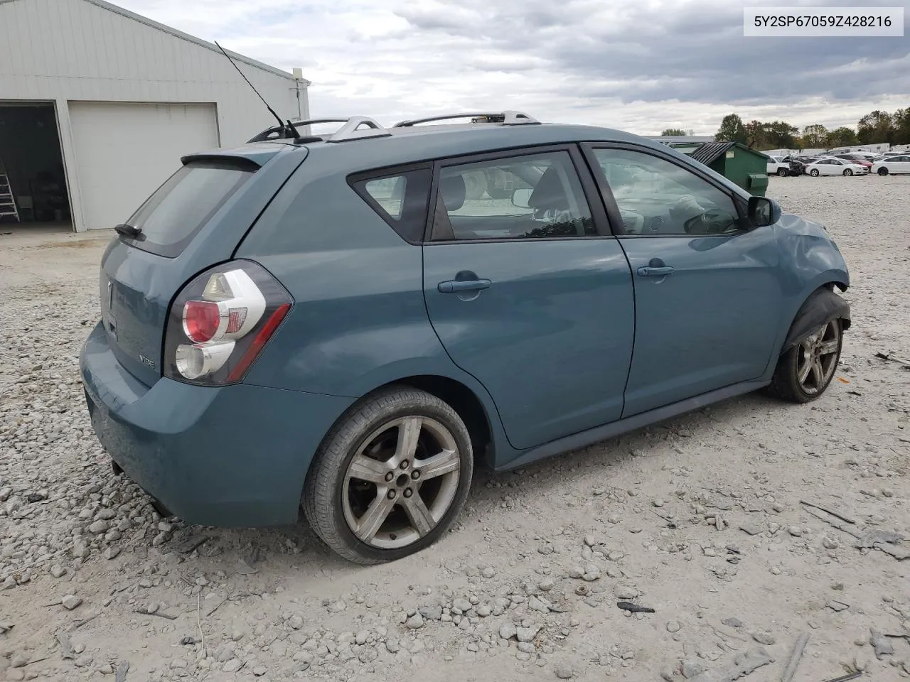 2009 Pontiac Vibe VIN: 5Y2SP67059Z428216 Lot: 75921324