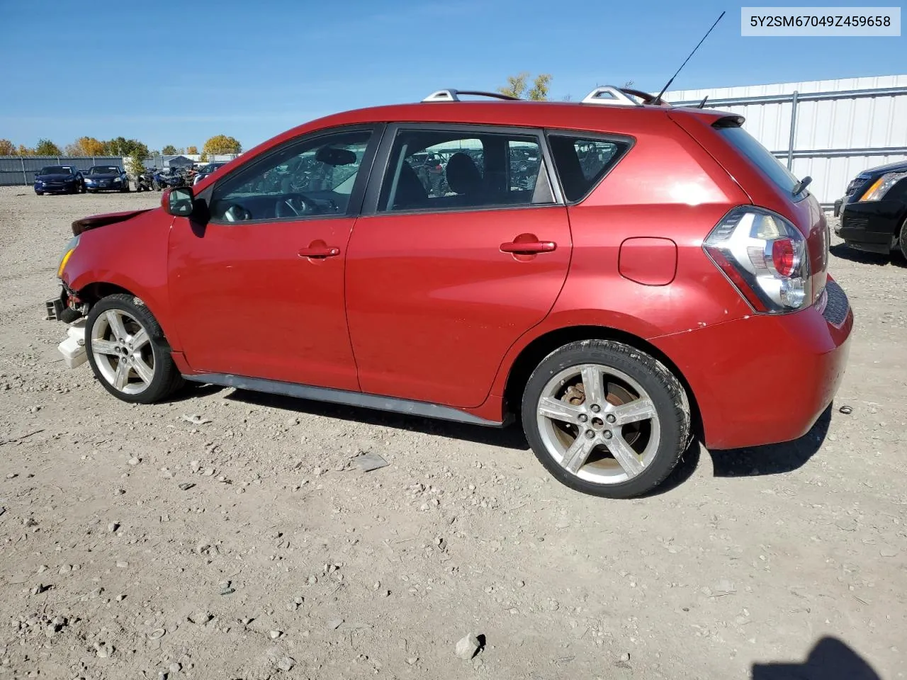 2009 Pontiac Vibe VIN: 5Y2SM67049Z459658 Lot: 76324744