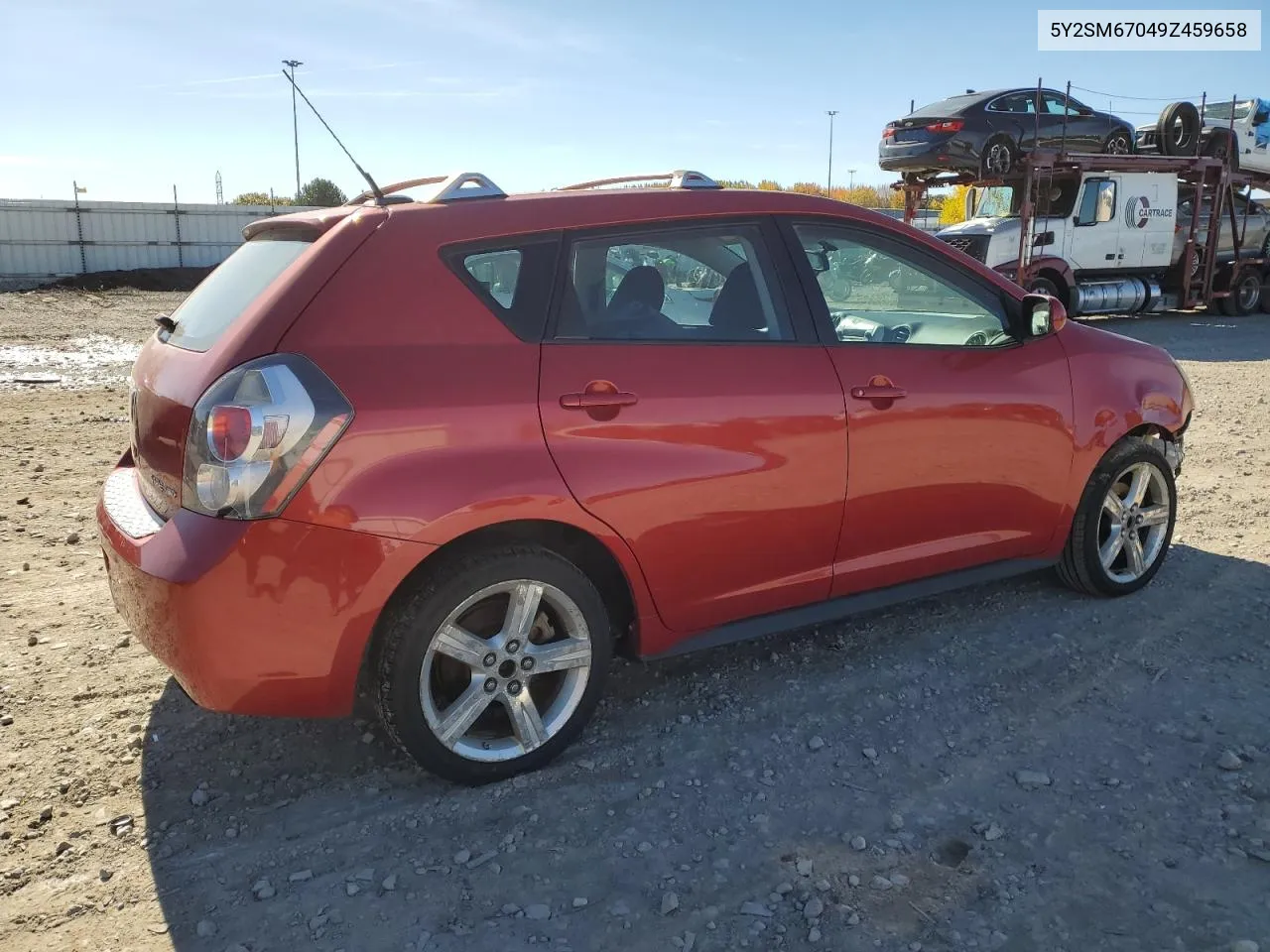 2009 Pontiac Vibe VIN: 5Y2SM67049Z459658 Lot: 76324744