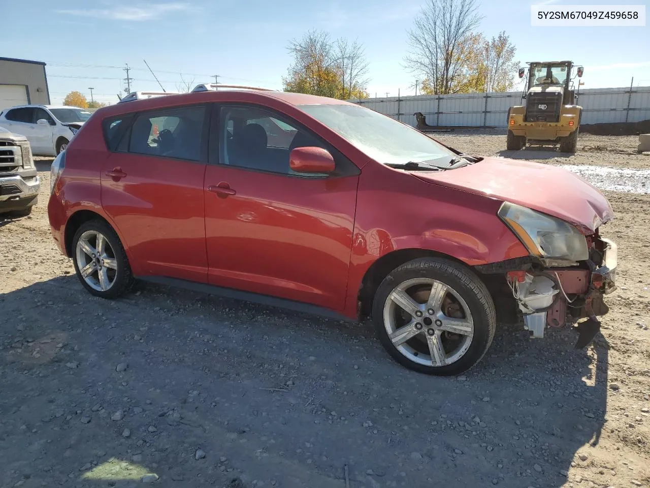 2009 Pontiac Vibe VIN: 5Y2SM67049Z459658 Lot: 76324744