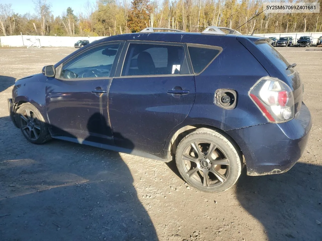 2009 Pontiac Vibe VIN: 5Y2SM67069Z401681 Lot: 76338944