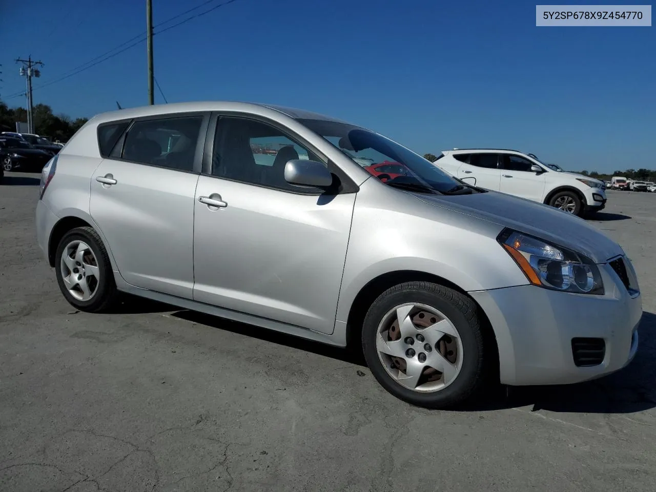 2009 Pontiac Vibe VIN: 5Y2SP678X9Z454770 Lot: 76743344