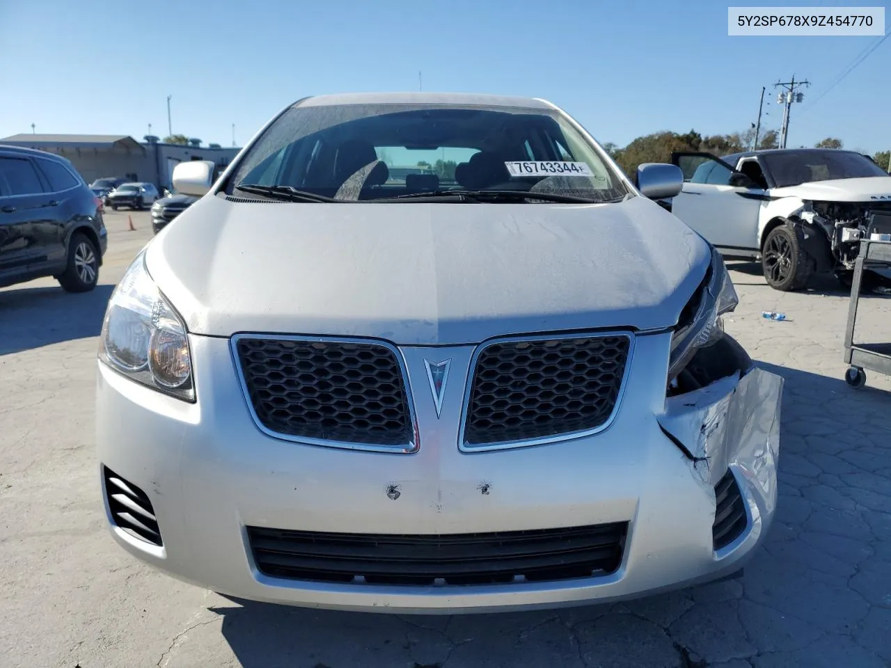 2009 Pontiac Vibe VIN: 5Y2SP678X9Z454770 Lot: 76743344