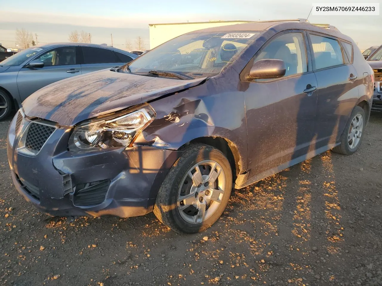 2009 Pontiac Vibe VIN: 5Y2SM67069Z446233 Lot: 76932424