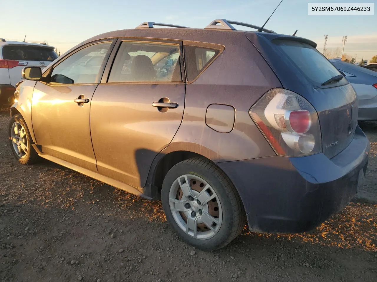 2009 Pontiac Vibe VIN: 5Y2SM67069Z446233 Lot: 76932424