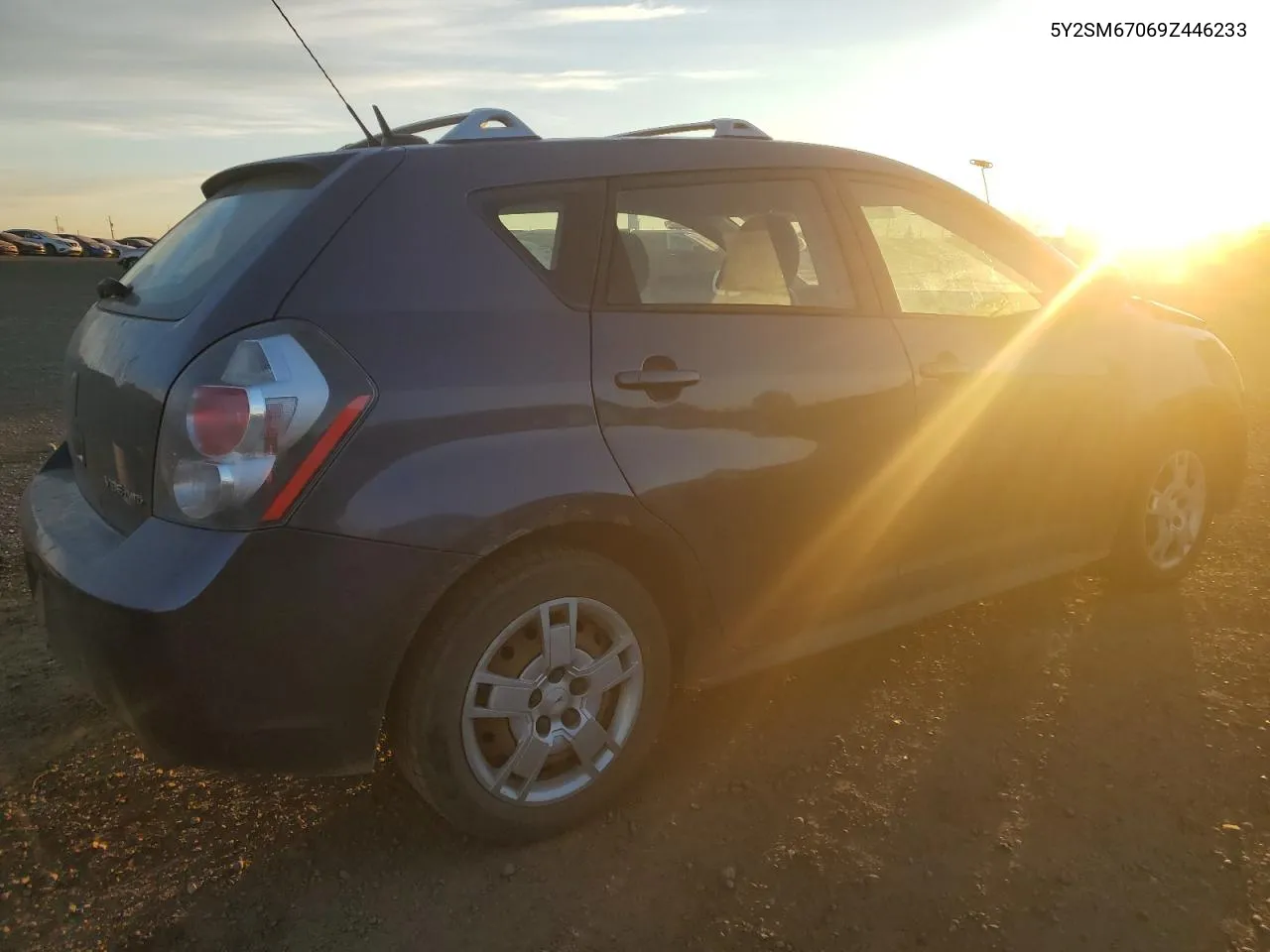 2009 Pontiac Vibe VIN: 5Y2SM67069Z446233 Lot: 76932424