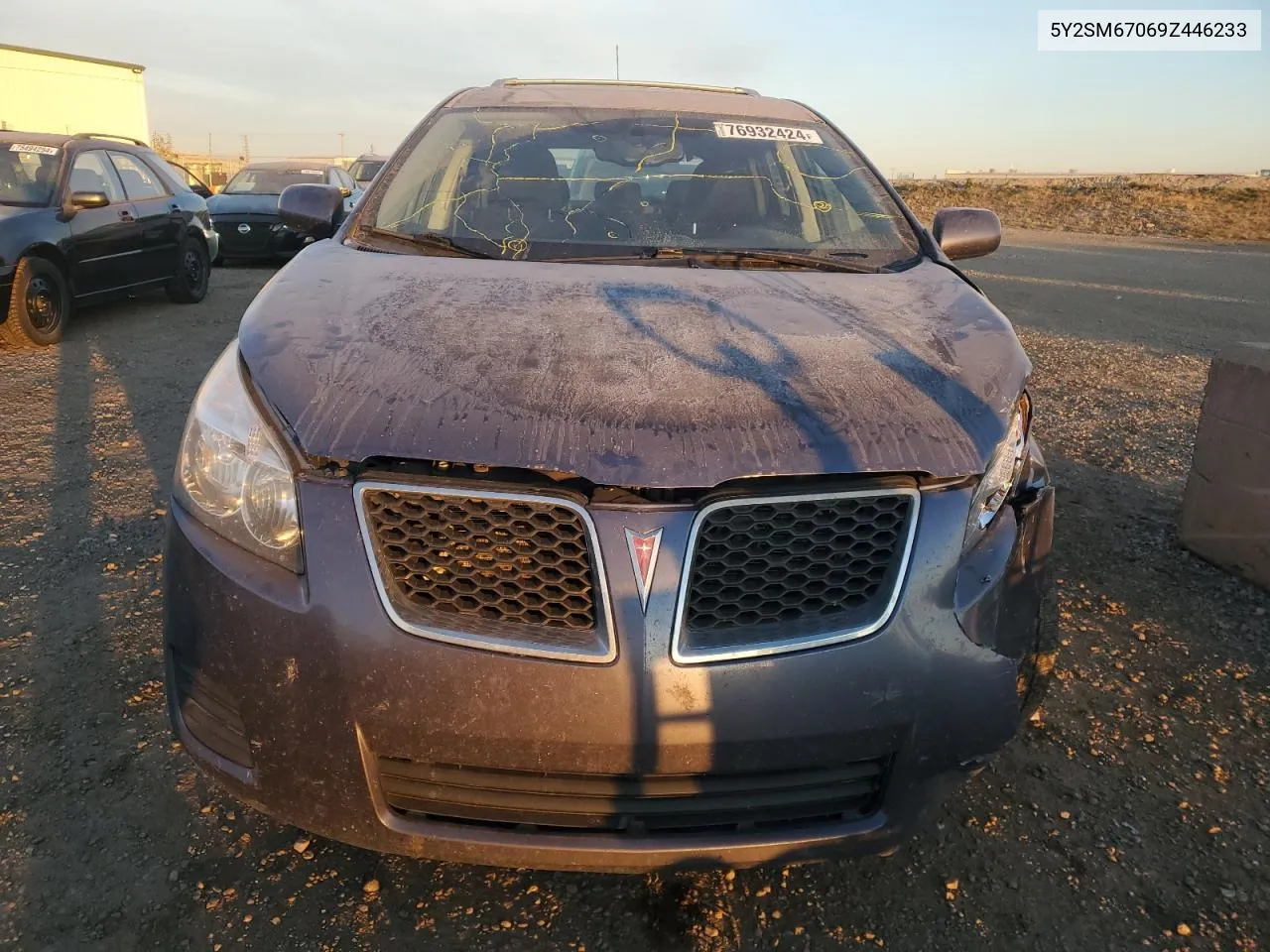 2009 Pontiac Vibe VIN: 5Y2SM67069Z446233 Lot: 76932424