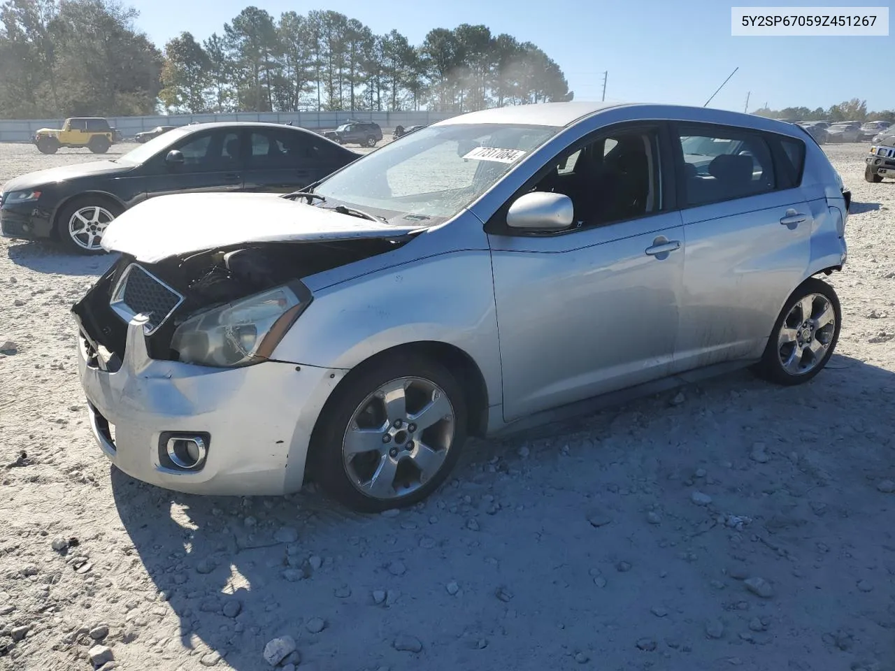 2009 Pontiac Vibe VIN: 5Y2SP67059Z451267 Lot: 77317084