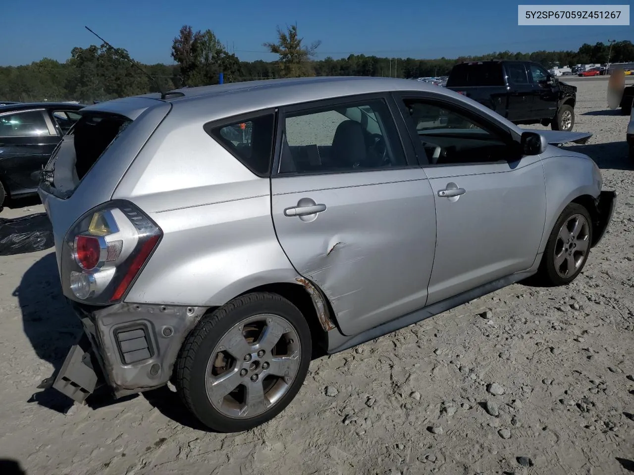 2009 Pontiac Vibe VIN: 5Y2SP67059Z451267 Lot: 77317084