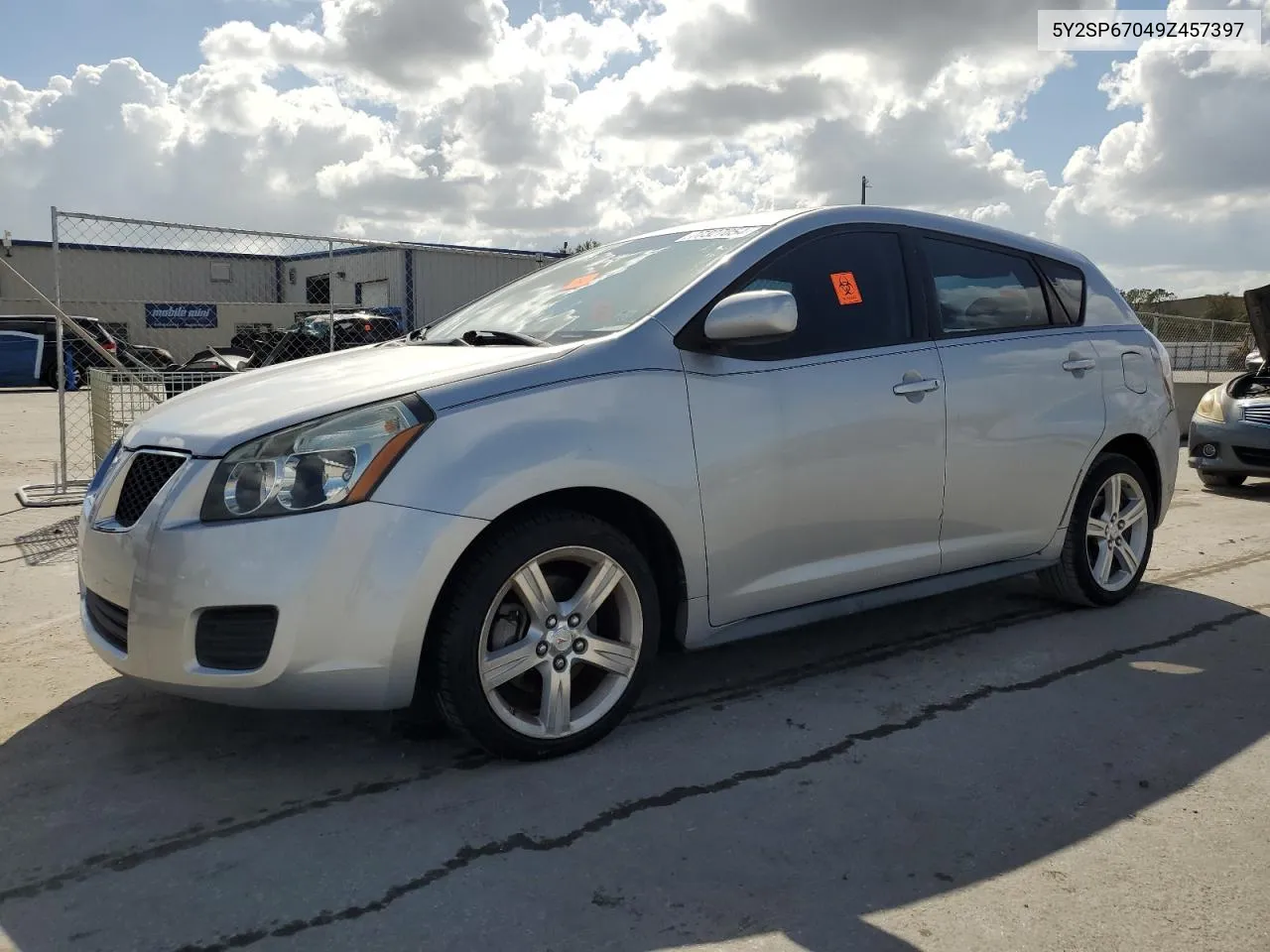 2009 Pontiac Vibe VIN: 5Y2SP67049Z457397 Lot: 77327054