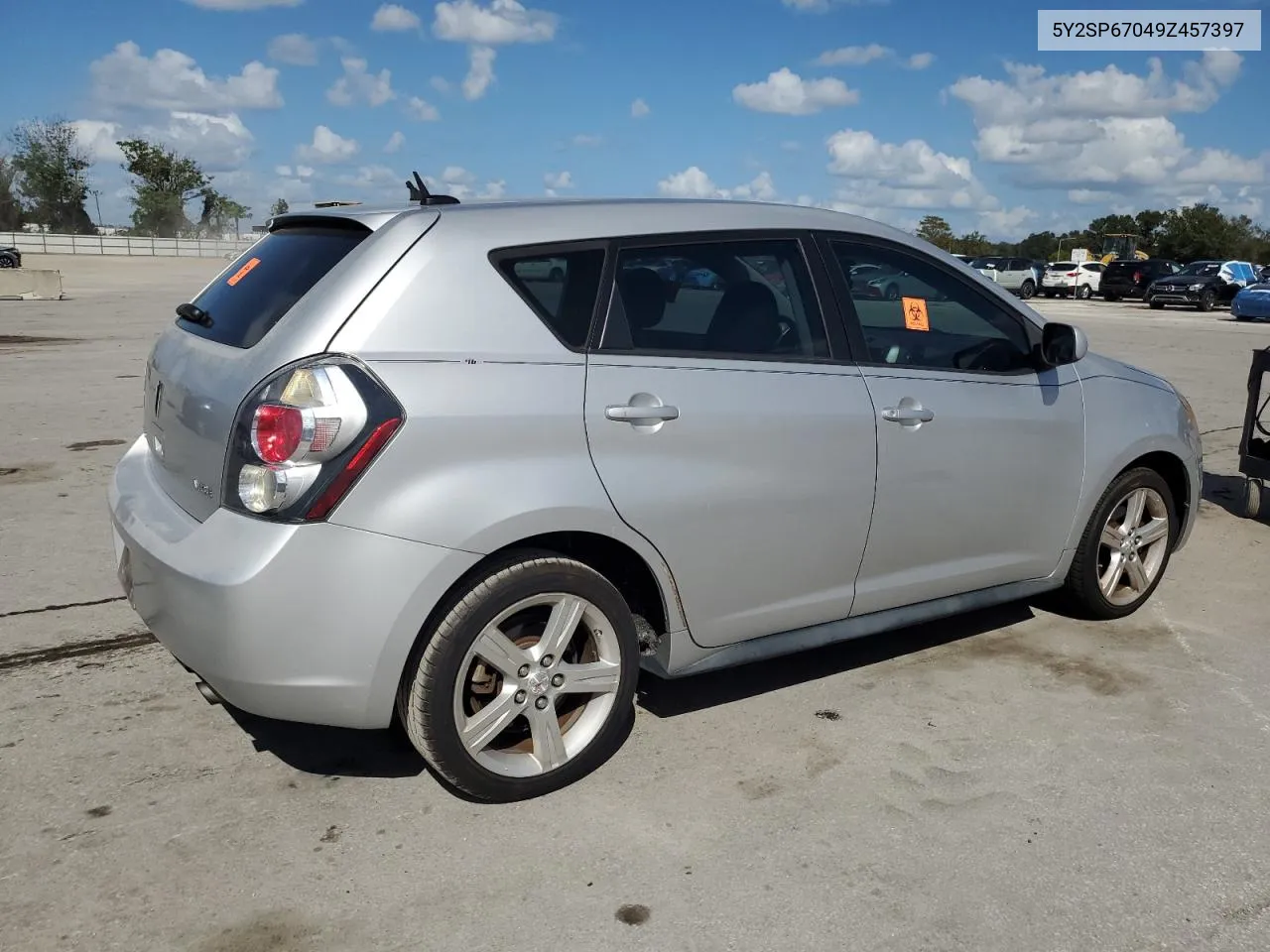 2009 Pontiac Vibe VIN: 5Y2SP67049Z457397 Lot: 77327054