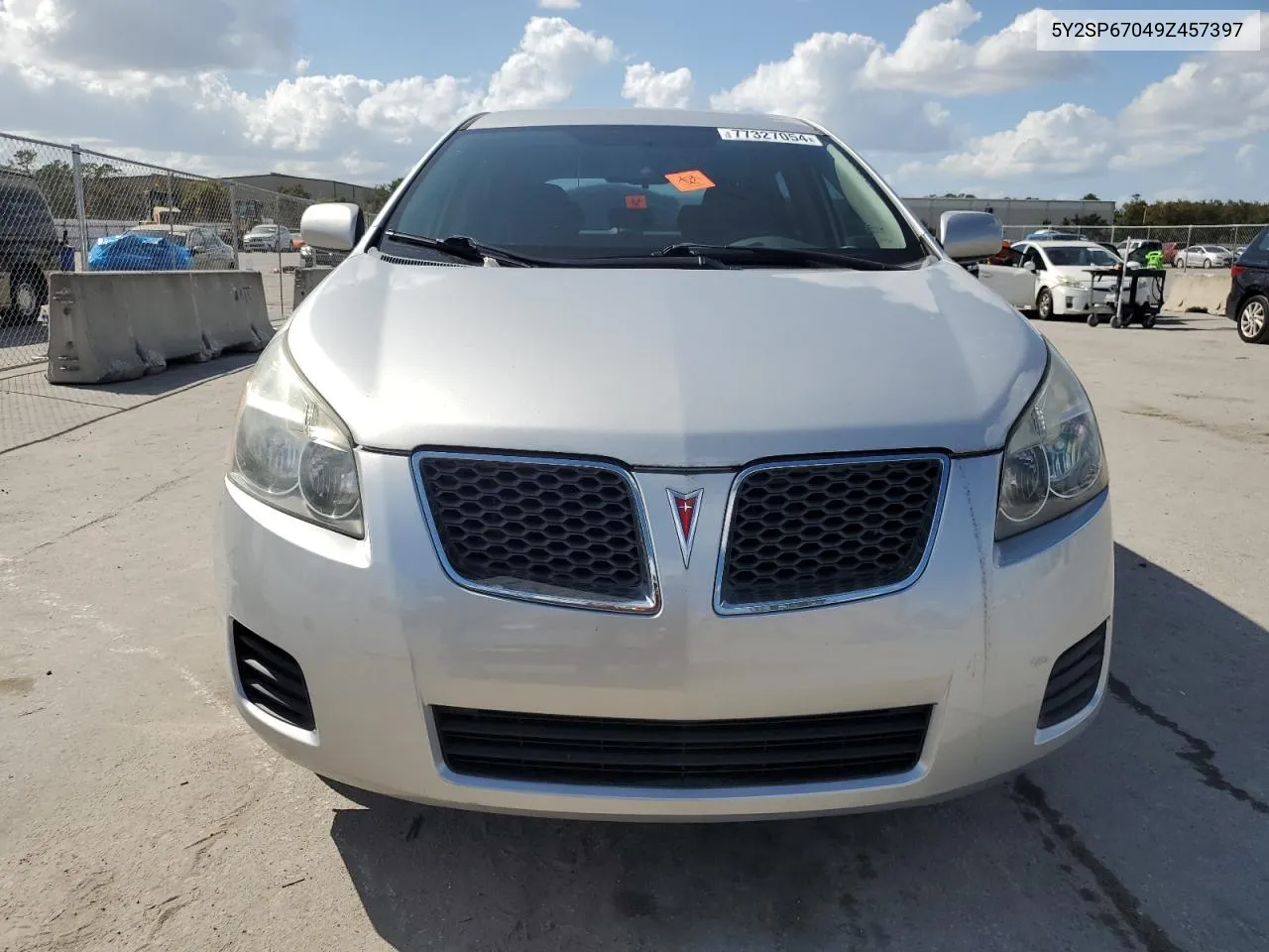 2009 Pontiac Vibe VIN: 5Y2SP67049Z457397 Lot: 77327054