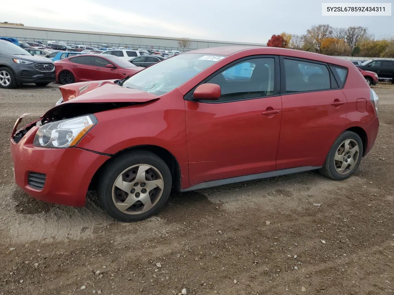 2009 Pontiac Vibe VIN: 5Y2SL67859Z434311 Lot: 77371574