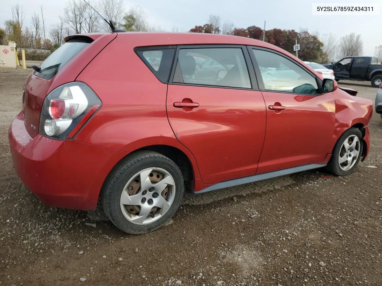 2009 Pontiac Vibe VIN: 5Y2SL67859Z434311 Lot: 77371574