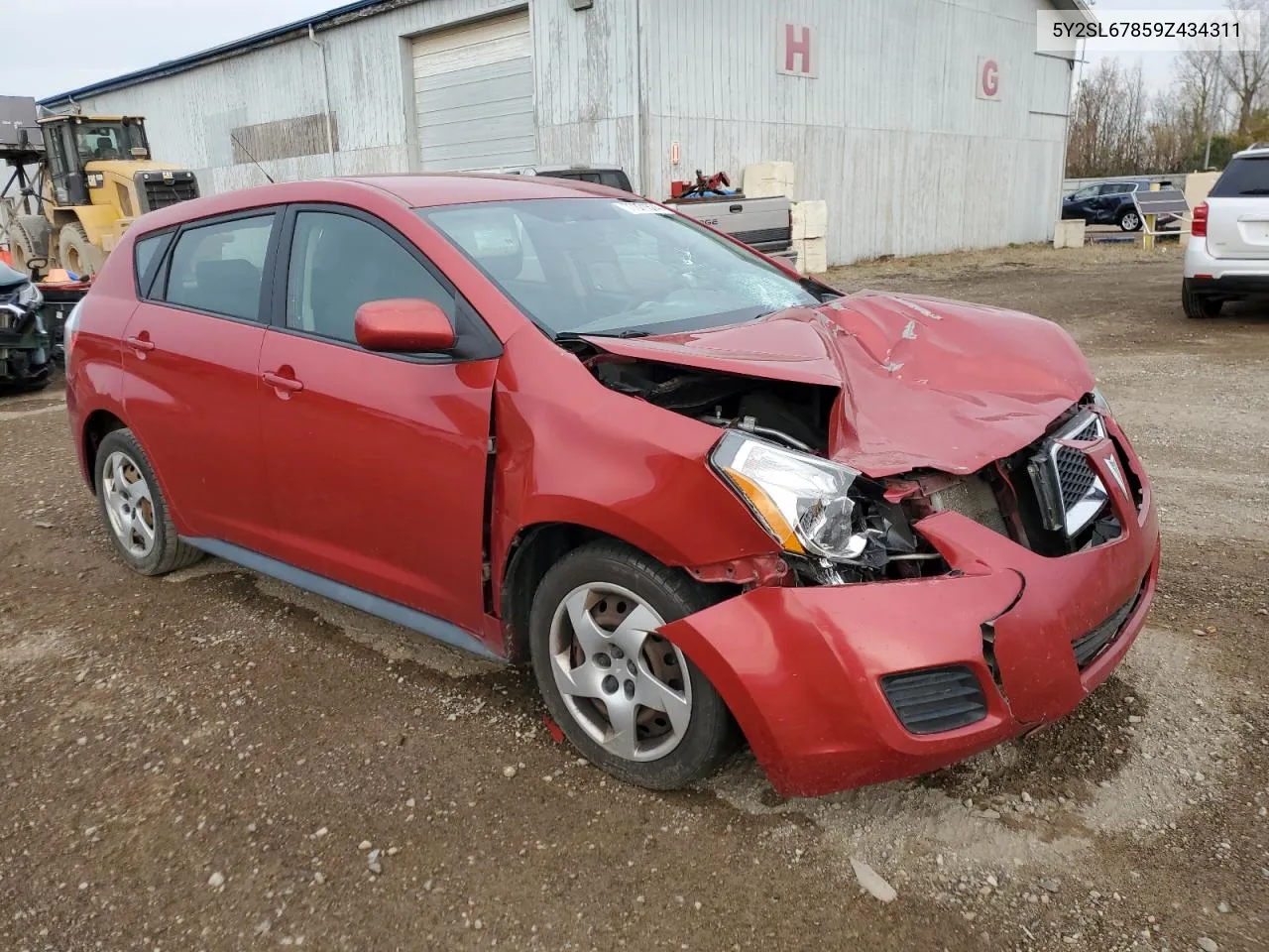 2009 Pontiac Vibe VIN: 5Y2SL67859Z434311 Lot: 77371574