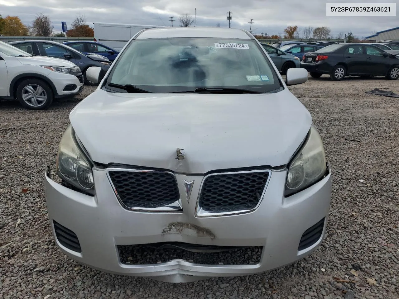 2009 Pontiac Vibe VIN: 5Y2SP67859Z463621 Lot: 77535724