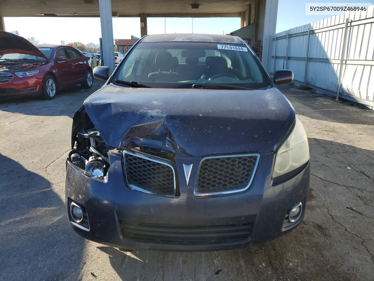 2009 Pontiac Vibe VIN: 5Y2SP67009Z468946 Lot: 77991044