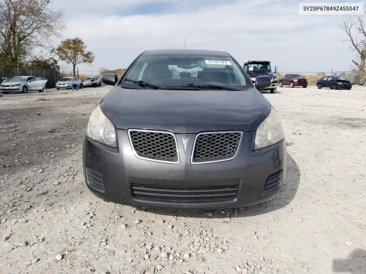 2009 Pontiac Vibe VIN: 5Y2SP67849Z455347 Lot: 78197324