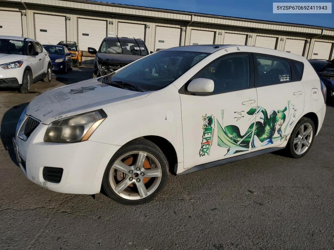 2009 Pontiac Vibe VIN: 5Y2SP67069Z411943 Lot: 78232824