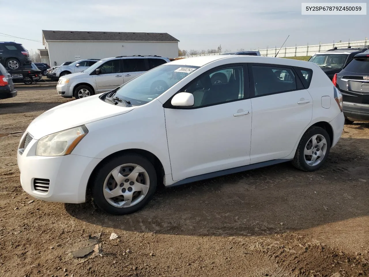 2009 Pontiac Vibe VIN: 5Y2SP67879Z450059 Lot: 78668254