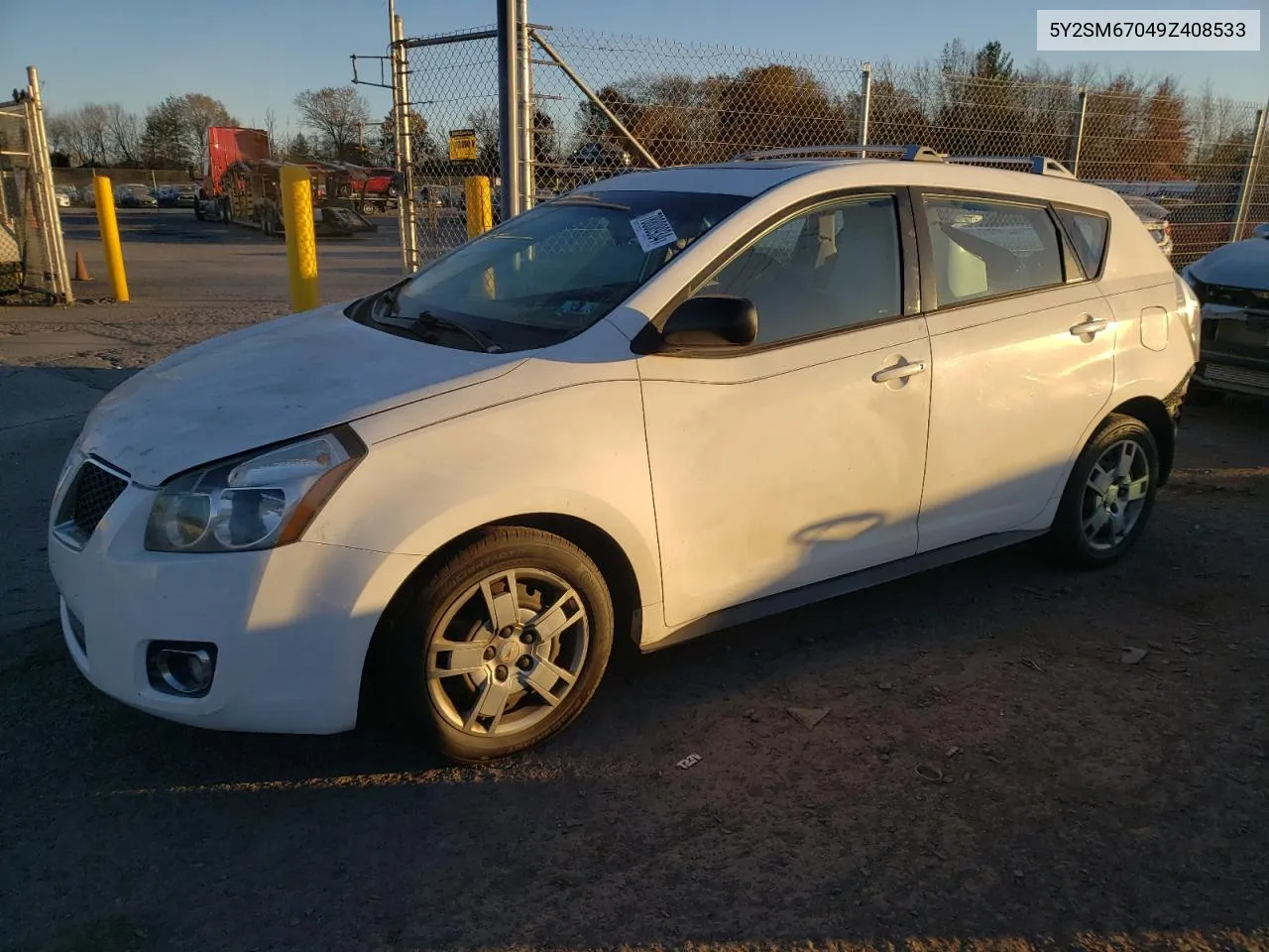 2009 Pontiac Vibe VIN: 5Y2SM67049Z408533 Lot: 78808934