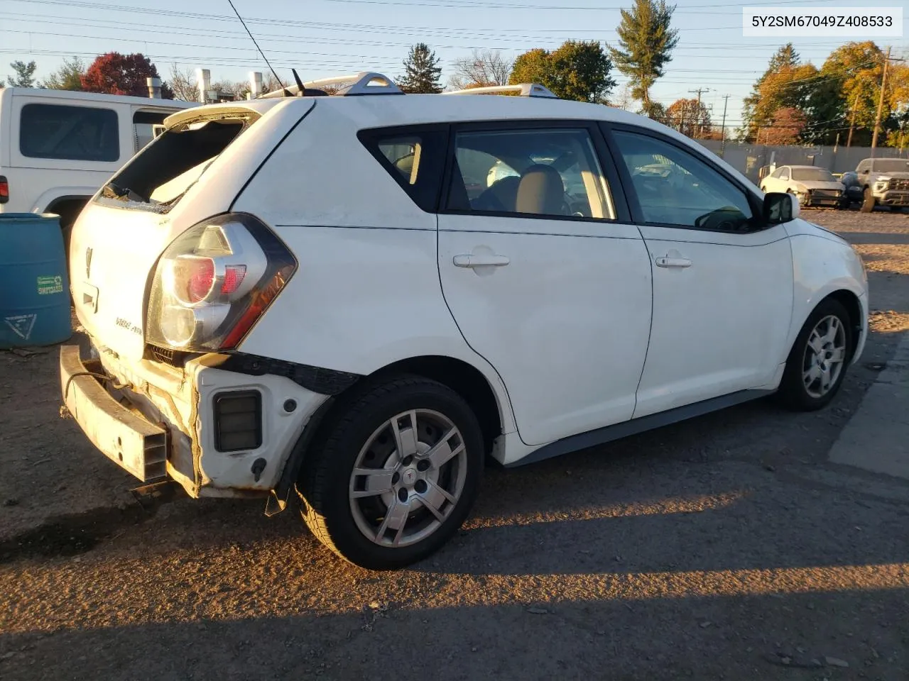 2009 Pontiac Vibe VIN: 5Y2SM67049Z408533 Lot: 78808934