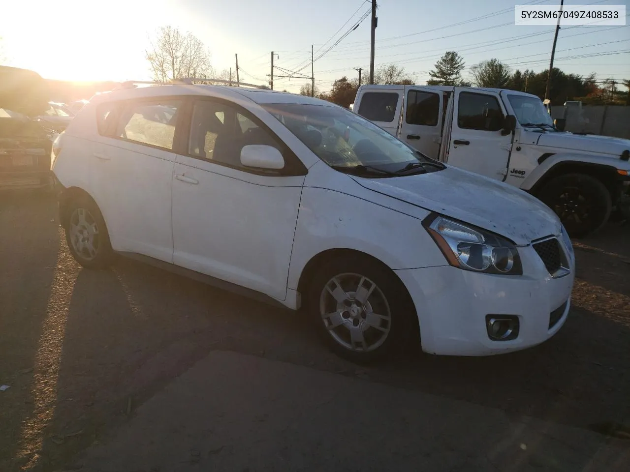 2009 Pontiac Vibe VIN: 5Y2SM67049Z408533 Lot: 78808934