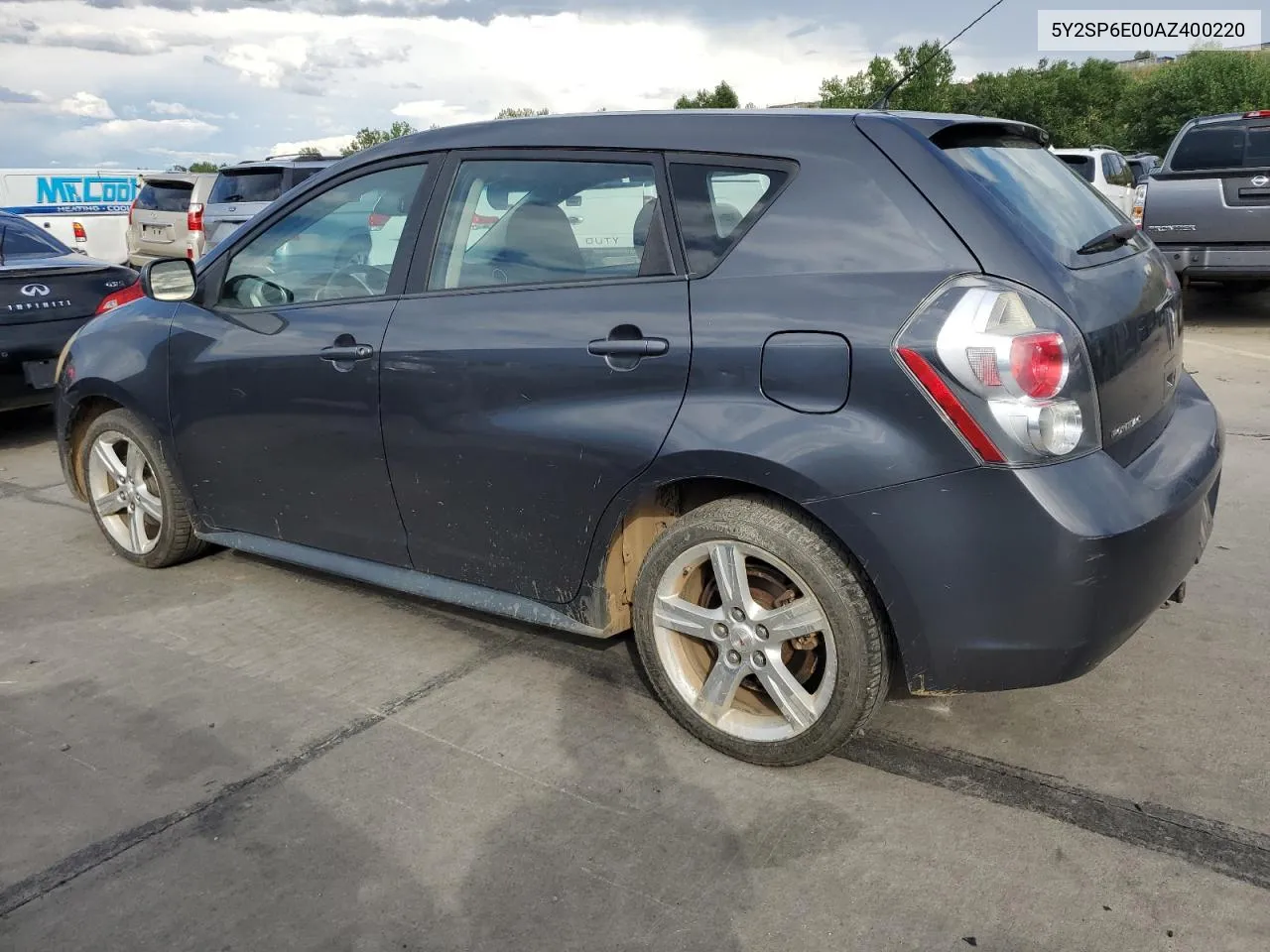 2010 Pontiac Vibe VIN: 5Y2SP6E00AZ400220 Lot: 67419024