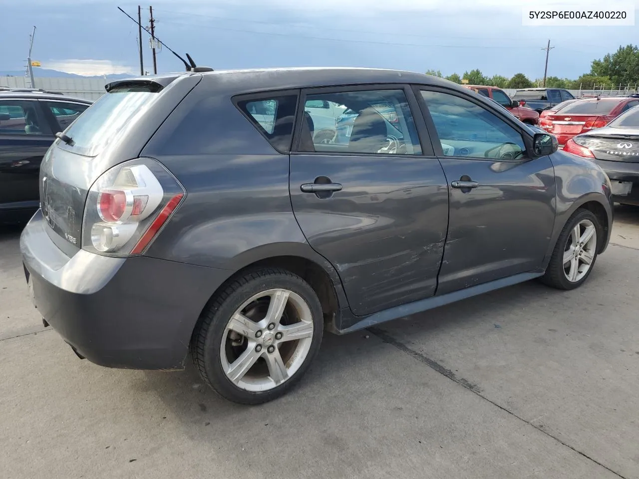 2010 Pontiac Vibe VIN: 5Y2SP6E00AZ400220 Lot: 67419024