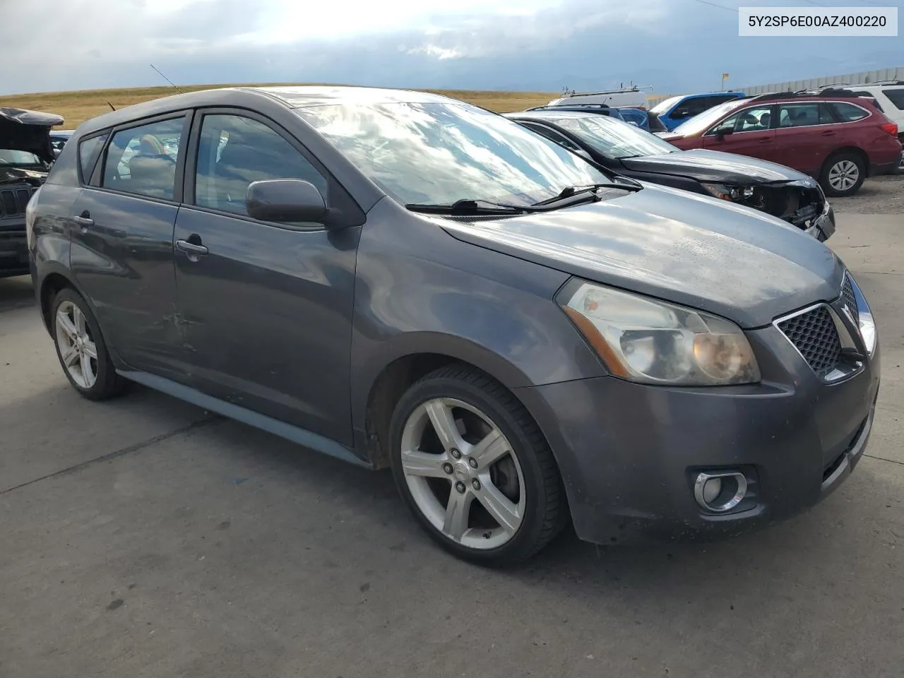 2010 Pontiac Vibe VIN: 5Y2SP6E00AZ400220 Lot: 67419024