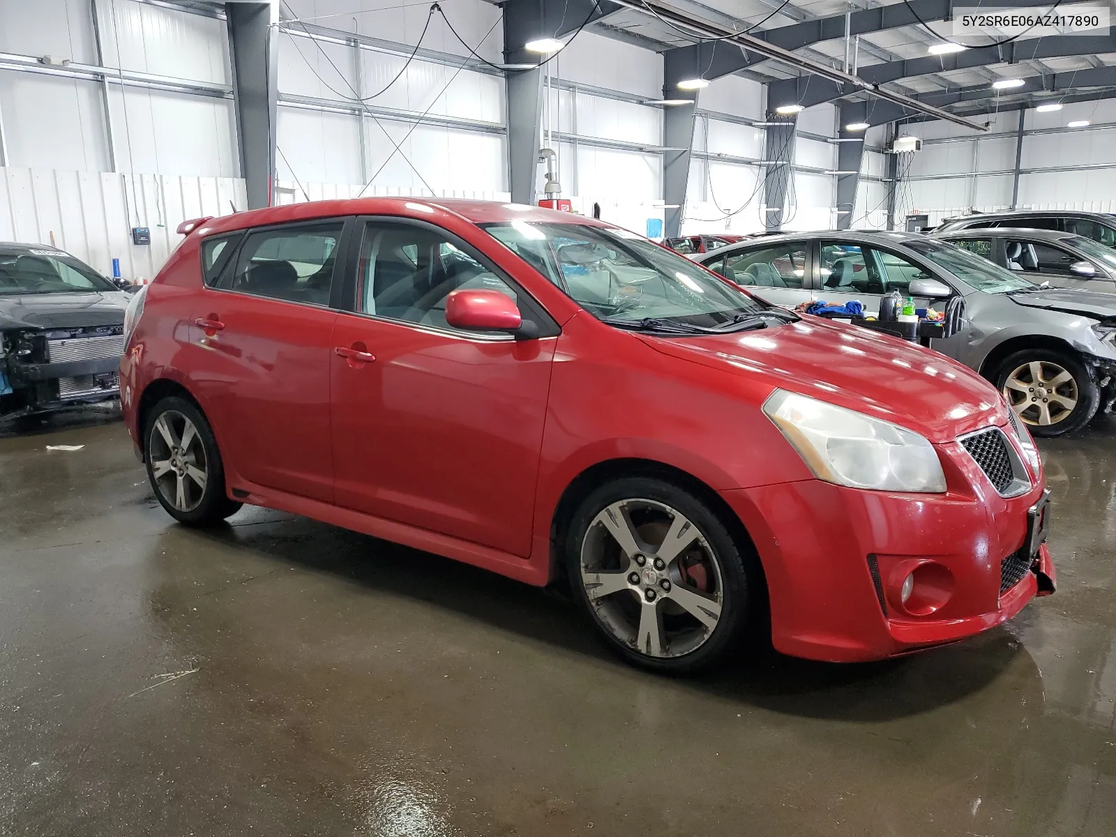 2010 Pontiac Vibe Gt VIN: 5Y2SR6E06AZ417890 Lot: 68103104