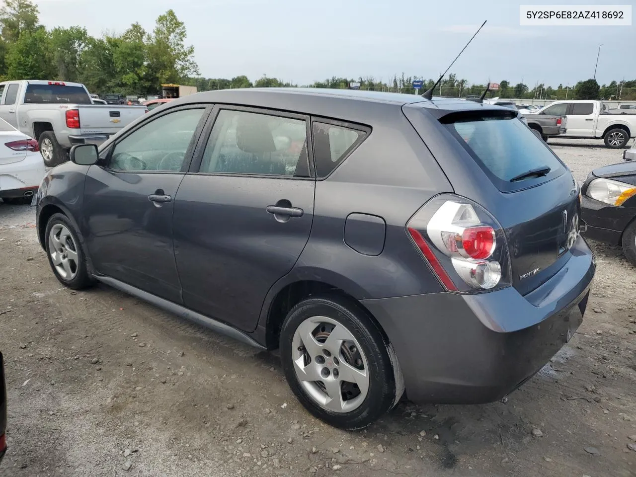 2010 Pontiac Vibe VIN: 5Y2SP6E82AZ418692 Lot: 68358634