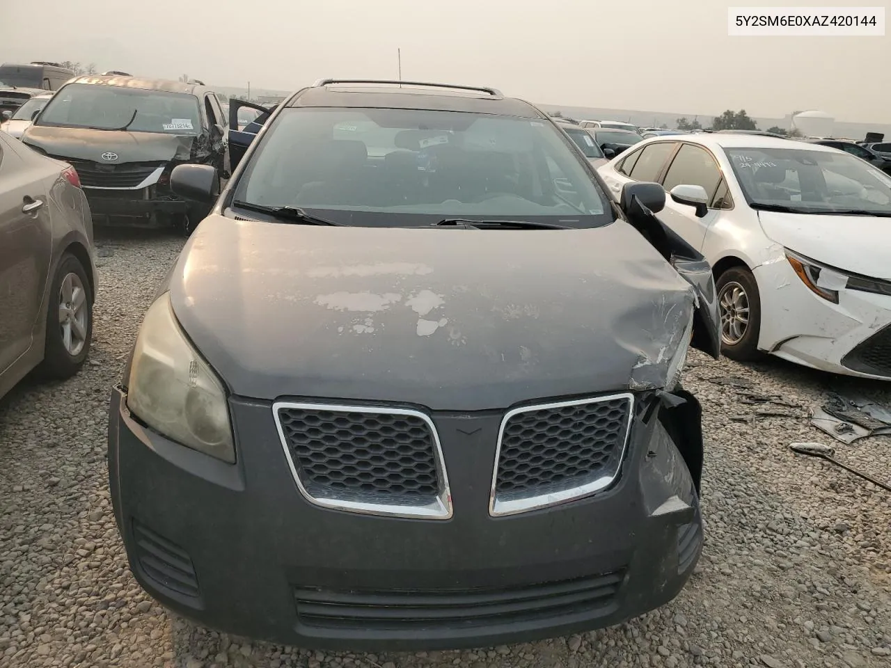 5Y2SM6E0XAZ420144 2010 Pontiac Vibe