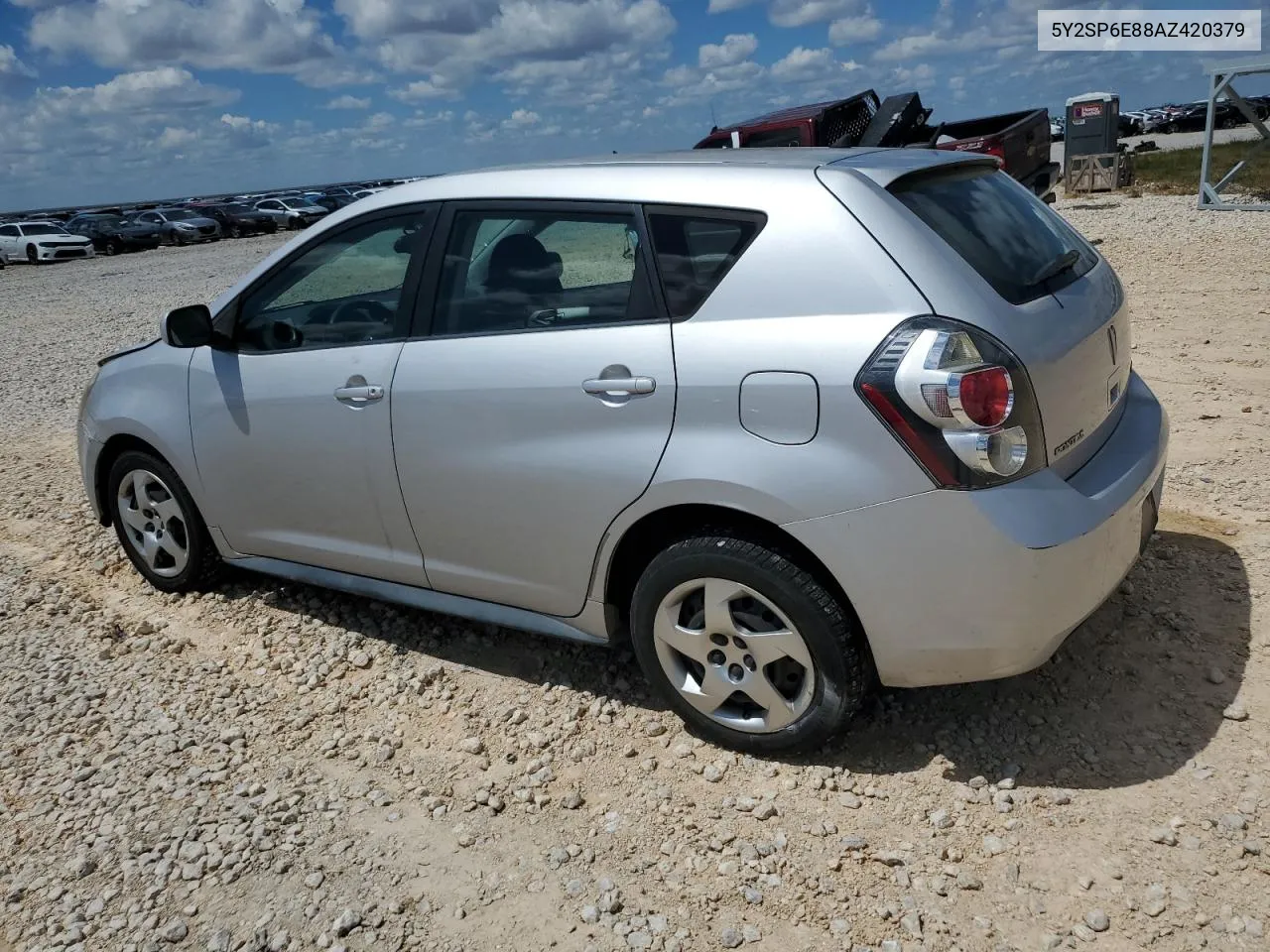 2010 Pontiac Vibe VIN: 5Y2SP6E88AZ420379 Lot: 71019404