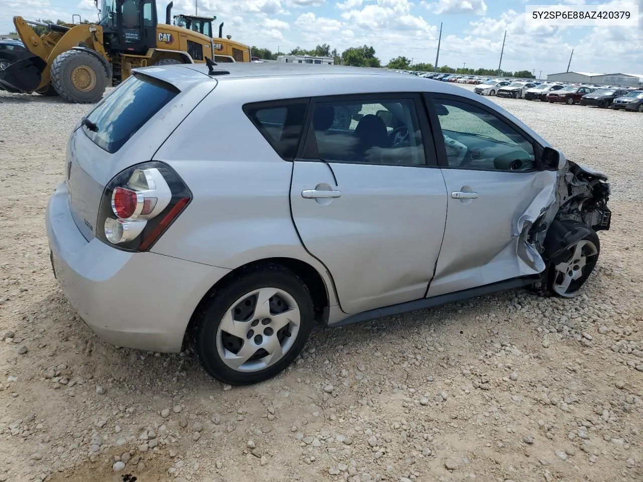 2010 Pontiac Vibe VIN: 5Y2SP6E88AZ420379 Lot: 71019404