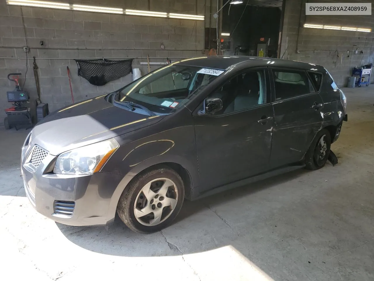 2010 Pontiac Vibe VIN: 5Y2SP6E8XAZ408959 Lot: 71232564